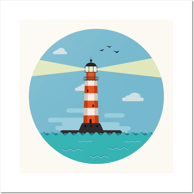 Lighthouse Wall Art by ceassg